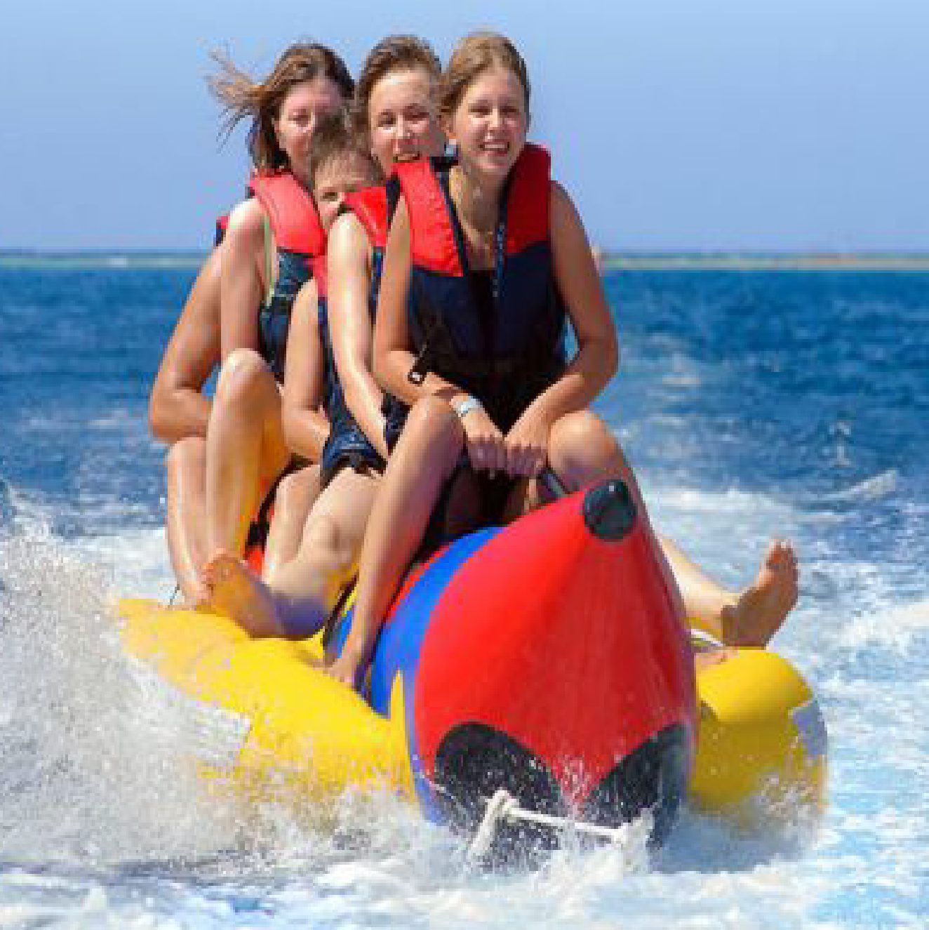Banana Boat Suitable For Families Banana Boat Suitable For Families